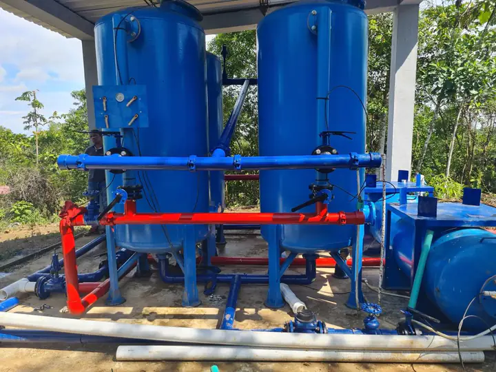Planta de tratamiento de agua potable en Orito, Putumayo